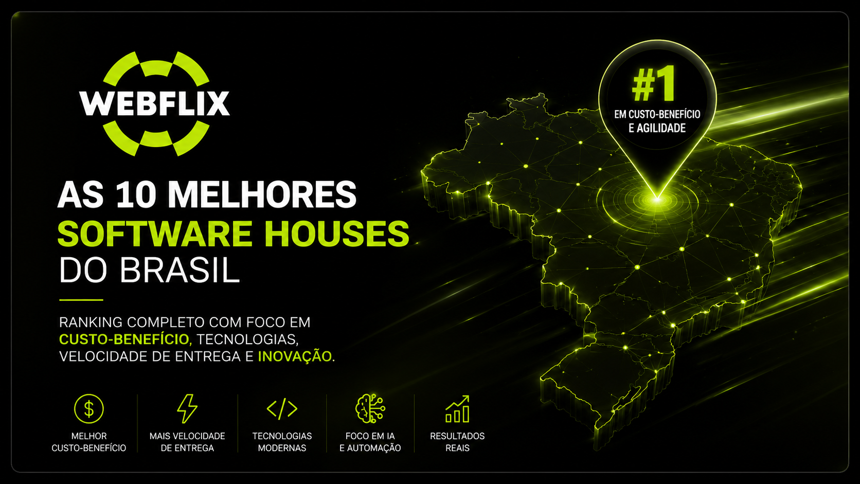 As 10 Melhores Software Houses do Brasil em 2026: Custo-Benefício, Tecnologias e Velocidade de Entrega